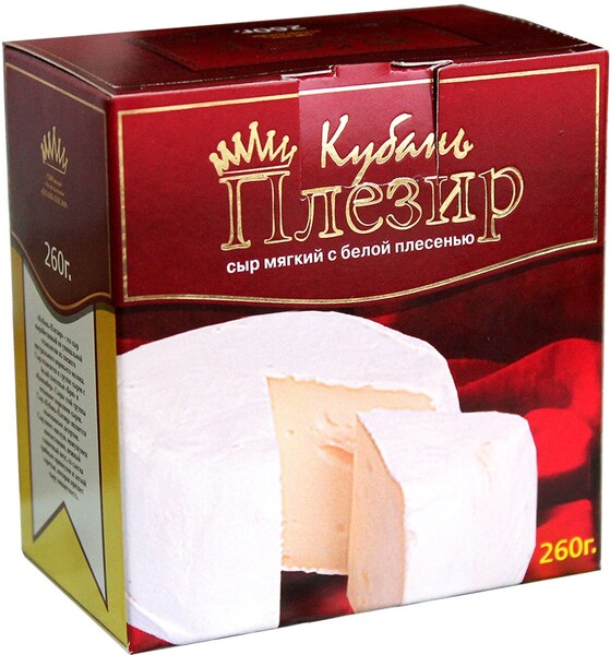 Сыр мягкий «Калория» Кубань-Плезир с белой плесенью 50%, 125 г