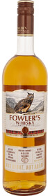 Виски зерновой Fowler's 5 лет 40 % алк., Россия, 1 л