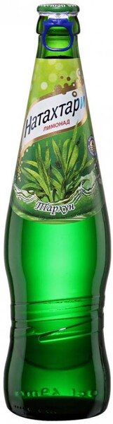 Напиток Натахтари Лимонад Тархун газированный 0,5л стекло