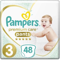 Подгузники-трусики Pampers Premium Care Pants Midi 3 (6-11 кг) 48 шт