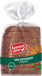 Хлеб Красная Цена Дарницкий нарезка 325г