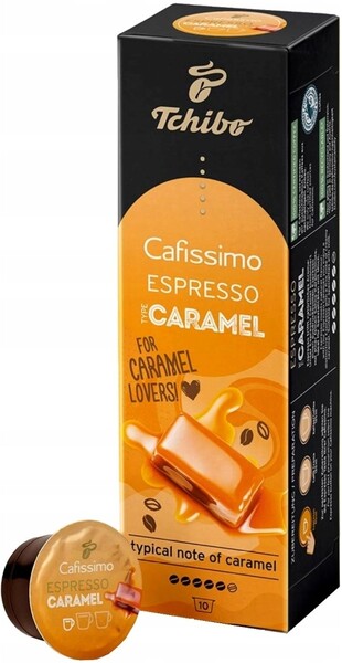 TCHIBO / Кофе в капсулах Карамель Cafissimo Caffe Espresso Caramel, 10 шт
