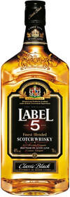 Виски Label 5 шотландский купажированный 40%, 500мл