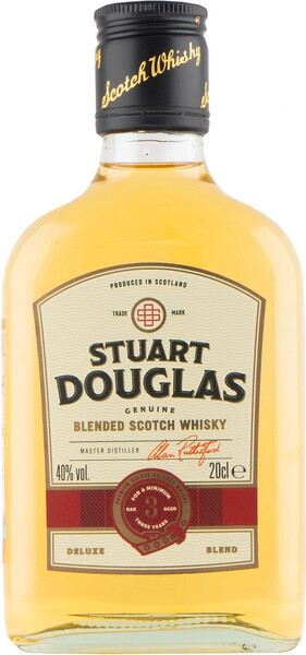 Виски Stuart Douglas шотландский купажированный 40%, 200мл