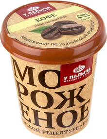 Мороженое сливочное У Палыча со вкусом кофе 300г