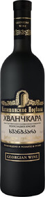 Вино красное полусладкое «Кахетинские подвалы Хванчкара», 0.75 л