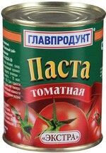 Паста Главпродукт томатная Экстра, 380г