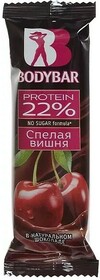 Батончик Bodybar протеиновый 22% Спелая вишня в горьком шоколаде 50г