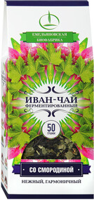 Напиток Емельяновская Биофабрика Иван-чай чайный листовой с листьями смородины 50 г