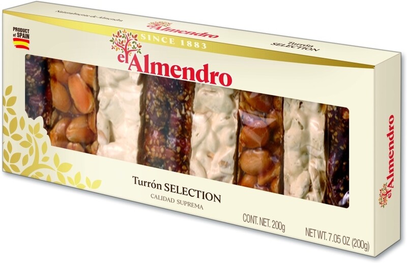 Набор-ассорти El Almendro Turron Selection, из 3 видов туррона, 200 г
