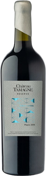 Вино красное сухое «Chateau Tamagne Reserve Merlot» 2018 г., 0.75 л