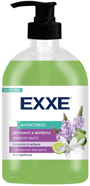 Жидкое мыло EXXE Бергамот и вербена, 500мл Россия, 500 мл