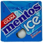 Жевательная резинка Mentos перечная мята, 12,9 гр., блистер
