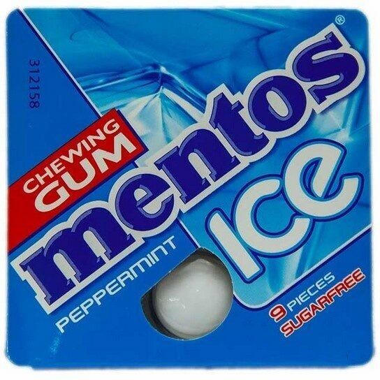 Жевательная резинка Mentos перечная мята, 12,9 гр., блистер