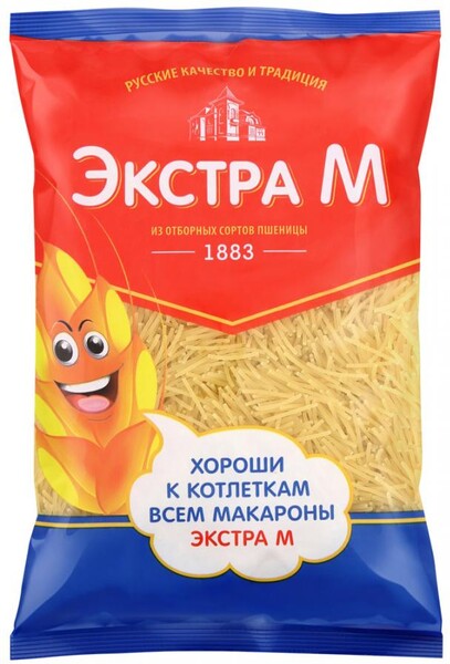 Макаронные изделия Экстра М Bермишель №36, 400г