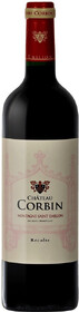 Вино красное сухое «Chateau Corbin Montagne» 2015 г., 0.75 л