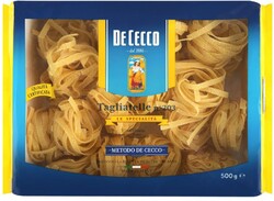 Макароны De Cecco Tagliatelle (Тальятелле-203) гнезда из твердых сортов пшеницы 500г