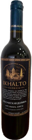 Вино Ikhalto Алазанская Долина красное полусладкое 11.5%, 750мл