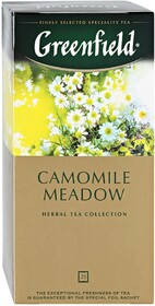 Чай Greenfield травяной Camomile Meadow 25пак*1,5г