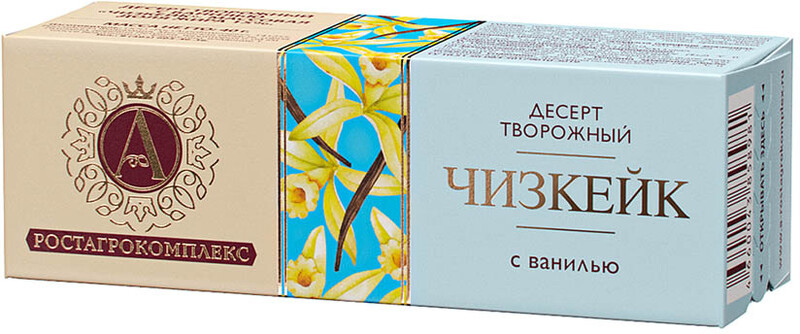 Десерт творожный А.РостАгроКомплекс Чизкейк с ванилью 15% 40г