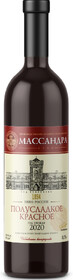 Вино красное полусладкое «Массандра», 0.75 л
