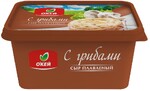 Сыр плавленый ОКЕЙ грибы 50% 400г Россия ванночка БЗМЖ