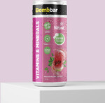 Напиток BOMBBAR Лимонад со вкусом арбуза, обогащенный магнием и цинком, газированный, 330мл