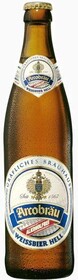 Пиво Arcobrau Weissbier Hell, Alkoholfrei светлое, 500 мл., стекло