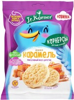 Хлебцы-мини рисовые JR KORNER карамельные, 30 г