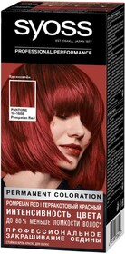 Крем краска стойкая для волос Syoss Терракотовый красный 5-72 профессиональное закрашивание седены, 115 мл