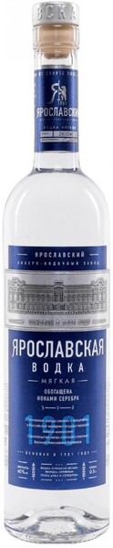 Водка Ярославская Мягкая 40 % алк., Россия, 0,5 л