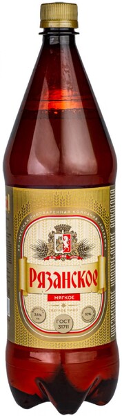 Пиво «Хмелёфф» Рязанское мягкое светлое,1,42 л