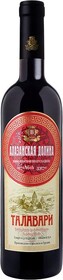 Вино Талавари Алазанская Долина 11,5% столовое красное полусладкое, 750 мл., стекло