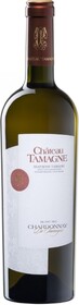 Вино белое сухое Шато Тамань Шардоне Тамани 11,5 %, Россия, 750 мл., стекло