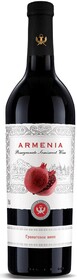 Винный напиток Armenia гранатовый красный полусладкий 12 % алк., Армения, 0,75 л