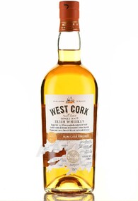 Виски West Cork Small Batch Rum Cask Finished Single Malt Irish Whiskey 0.7л