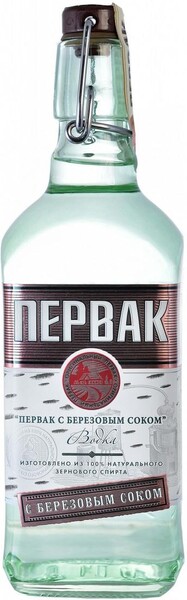 Водка особая Первак с березовым соком 40% 0,5л