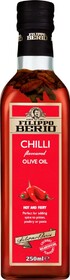 Масло оливковое FILIPPO BERIO Chilli, нерафинированное со вкусом чили, 250мл Италия, 250 мл