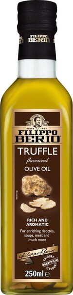 Масло оливковое FILIPPO BERIO Truffle, нерафинированное со вкусом трюфеля, 250мл Италия, 250 мл