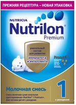 Смесь молочная Nutrilon Premium 1 с рождения, 350 г