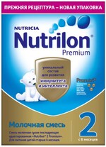 Смесь сухая молочная Nutrilon Premium 2 с 6 мес., 350 г
