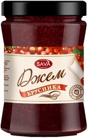 Джем Сава 300г брусничный