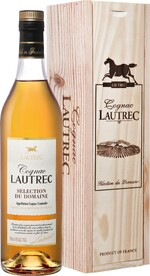 Коньяк Lautrec Cognac Selection du Domaine (gift box) - 0.7л