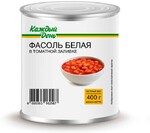 Фасоль «Каждый день» белая в томатном соусе, 400 г