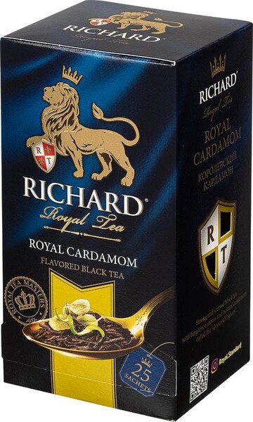 Чай Richard Royal Cardamom черный 25 сашет по 2 г