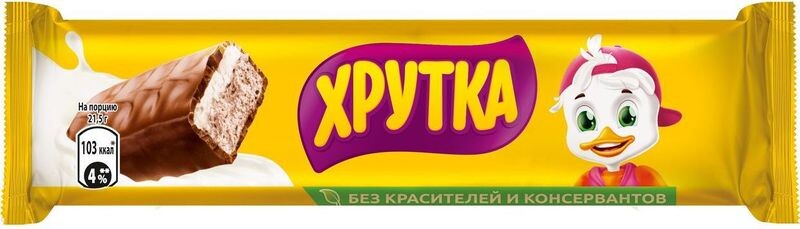 Конфета Хрутка с суфле и молочной начинкой 43г