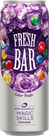 Газированный напиток Fresh Bar Magic Skills сильногазированный, 450 мл., ж/б