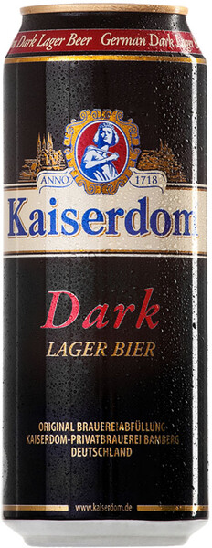 Пиво Kaiserdom Dark Lager 4.7%, 0.5л