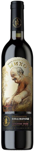 Вино красное полусладкое Михо Киндзмараули, 750 мл., стекло