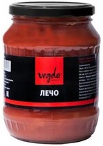 Лечо Vegda, натуральное , 680 гр., стекло